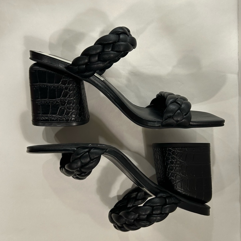 DOLCE VITA Black Natie Sandal - Size 8.5 - Picture 8 of 15